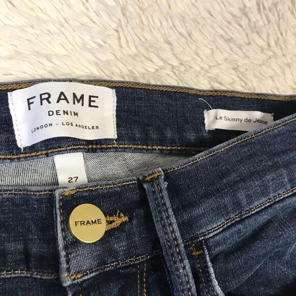 Frame Denim Le Skinny De Jeanne in Jolie (27) - Picture 5 of 11
